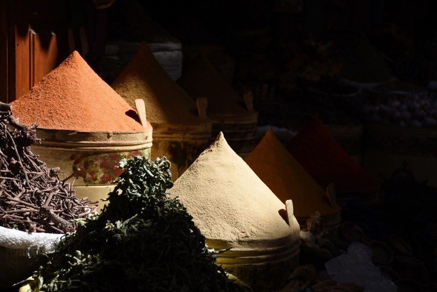 2018-03_Marrakesch_Judenviertel_Gewuerztuerme