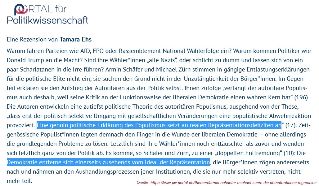 2023-08-01_pw-portal_Tamara-Ehs-rezensiert-Schaefer-Zuern_demokratische-Regression