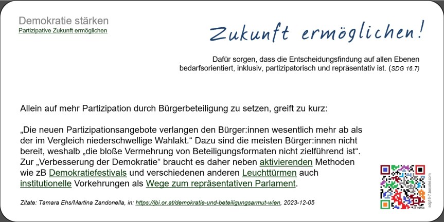 Begegnungsort Demokratiekonferenz